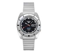 Seiko 5 Sports Black Dial Dress Automatic Men's Watch With Extra Strap SRPL05K1