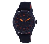 Seiko 5 Sports Flieger Nylon Black Dial Automatic SRPH33K1 100M Men's Watch