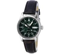 Seiko 5 Sports GMT Kelly Green Dial Flieger Suit Style SRPJ89K1 100M Mens Watch
