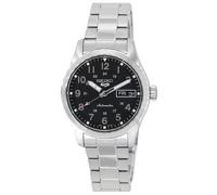 Seiko 5 Sports In The Metal Midfield Black Dial Automatic SRPJ81K1 Mens Watch