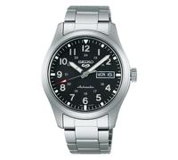 Seiko 5 Sports - Field Collection Stainless Steel Men's Watch, Silver, Men Ilver