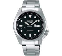 Seiko 5 Sports Mens Automatic Watch with Silver Bracelet SRPE55K1