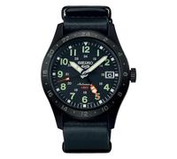 Seiko 5 Campi Sportivi 'inganno' meccanico GMT SSK025K1, Strap, Black, Strap