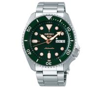 Seiko 5 Sports Men's Green Dial Stainless Steel Bracelet Watch