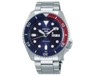 Seiko 5 Sports Men's Two Tone Bezel Stainless Steel Bracelet Watch