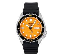 Seiko 5 Sports SRPL89K1 SKX Redux Black Silicone Strap Watch - W25512