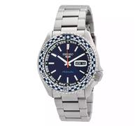 Seiko 5 Sports SRPK65K1 Petrol Blue 'Checker Flag' Watch - Special Edition - W24229