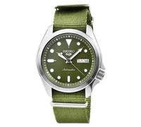 Seiko 5 Men's Sports Green Dial Green Nylon Strap SRPE65K1