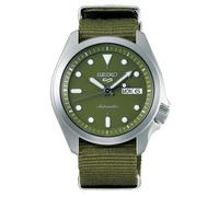 Seiko 5 Men's Sports Green Dial Green Nylon Strap SRPE65K1