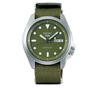 Seiko 5 Men's Sports Green Dial Green Nylon Strap SRPE65K1