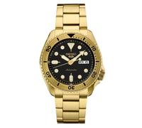 Seiko 5 Sports SRPK18 Men's Watch - 42.5mm Black Dial Stainless Steel