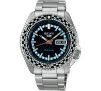 Seiko 5 Sports Checker Flag Black & White Special Edition Watch SRPK67K1