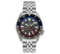 Seiko 5 Sports SSK019 GMT Automatic Charcoal Dial Stainless Steel Watch
