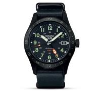 Seiko 5 Campi Sportivi 'inganno' meccanico GMT SSK025K1, Strap, Black, Strap