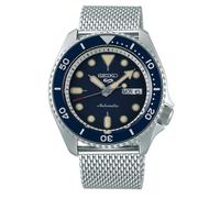 SEIKO 5 Sports Suit SRPD71K1 Men's Automatic Watch 100M Blue Bezel