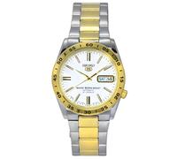 Seiko 5 Stainless Steel White Dial 21 Jewels Automatic SNKE04J1 50M Unisex Watch