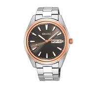 Seiko Analog SUR344P1, Silver, Classic