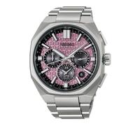 Seiko Mens Limited Edition Astron GPS Solar 2026 Pink Dial Bracelet Watch HAB006J1