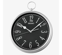Seiko Black Dial Pocket Watch Style Wall Clock QXA850A