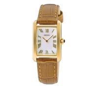 Seiko Caprice Classic (22.2mm) Mother-of-Pearl Dial/Brown Leather Strap SWR100P1