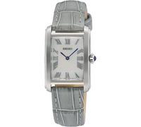 Seiko Caprice Classic Ladies Watch with White Dial and Grey Strap SWR099P1