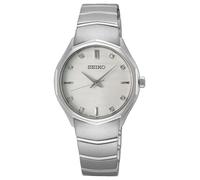 Seiko Caprice Diamond (30mm) White Dial / Stainless Steel Bracelet SUR615P1