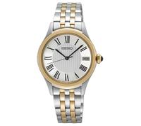 Seiko Caprice Quartz (29.6mm) White Dial / Two-Tone Stainless Steel SUR612P1