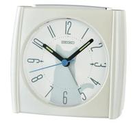 Seiko Cat Silhouette Alarm Clock With Quiet Sweep Hand QHE209W