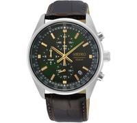 Seiko Chronograph SSB385P1 - Man - 42 mm - Analogue - Quartz - Hardlex Mineral Glass Green 20 mm