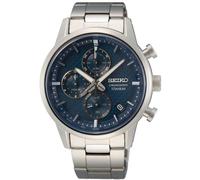 Seiko Men Analog Quartz Watch with Metal Strap SSB387P1