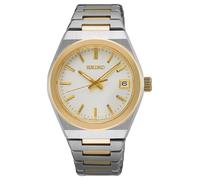 Seiko Classic 6N42 Quartz (34mm) White Dial / Two-Tone Stainless Steel SUR578P1