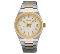 Seiko Classic 6N42 Quartz (34mm) White Dial / Two-Tone Stainless Steel SUR578P1