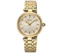 Seiko Classic SRZ554P1 - Woman - 30 mm - Analogue - Quartz - Hardlex Mineral Glass Champagne 20 mm