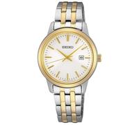 Seiko Classic SUR410P1 - Woman - 30 mm - Analogue - Quartz - Hardlex Mineral Glass White 14 mm