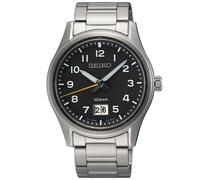 Seiko Classic SUR569P1 - Man - 40 mm - Analogue - Quartz - Hardlex Mineral Glass Black 20 mm