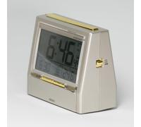 Seiko Clock Seiko Clock Alarm Clock Talk Liner Voice Time Signal Voice Alarm Bilingual Switching Calendar Temperature Humidity Display Radio Wave