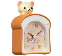 Seiko Clock Table Clock Body Size: 9.6 X 6.4 X 5.0cm Korilakkuma Alarm Clock Analog Cq160a