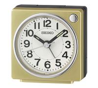 Seiko Clocks Alarm clock QHE196G - Unisex - Quartz Green 5,8 x 5,7 x 3,4
