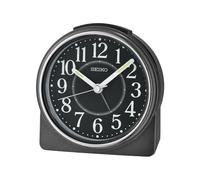 Seiko Clocks Alarm clock QHE198K - Unisex - 11 cm - Quartz Black 9.9 x 11.3 x 4.6