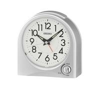 Seiko Clocks Alarm Clock, Silver, Standard