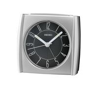 Seiko Clocks Alarm clock QHE205S - Unisex - 10 cm - Quartz Black/Grey 8.5 x 10 x 6.3