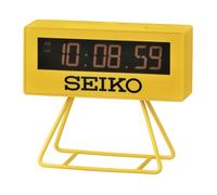 Seiko Clocks Alarm clock QHL062Y - Unisex - Quartz Yellow 10 x 10 x 4.5