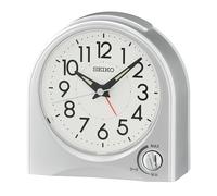 Seiko Clocks Alarm Clock, Silver, Standard