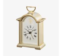 Seiko Clocks Gold Plated Mantel & Carriage Clock QHE004G