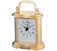 Seiko QHE109G Gold Mantel Clock