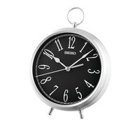 Seiko Clocks Table Clock, Silver/Black, L