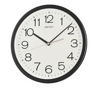 Seiko Clocks Wall Clock, Black, L
