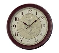 Seiko Clocks Wall clock QXA709B - Unisex - 36 cm - Quartz Beige/Brown 36.8 x 36.8 x 4.3