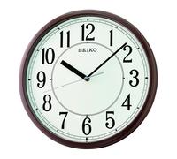 Seiko Clocks Wall clock QXA756B - Unisex - 30 cm - Quartz White/Wood 30 x 30 x 5 cm