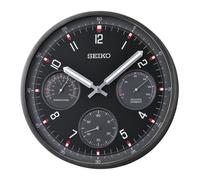 Seiko Clocks Wall clock QXA823K - Unisex - 33 cm - Quartz Black 33 x 4.9